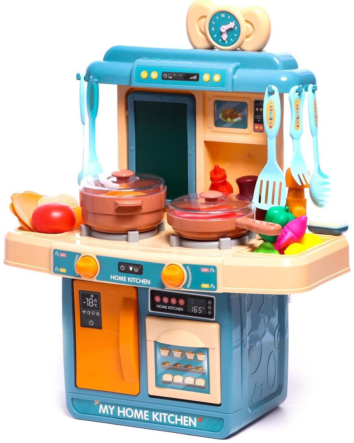 Игровой набор «Милая кухня» с аксессуарами, свет, звук, вода из крана, 39 предметов