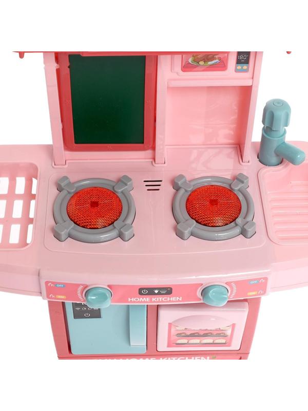 Игровой набор «Милая кухня» с аксессуарами, свет, звук, вода из крана, 39 предметов