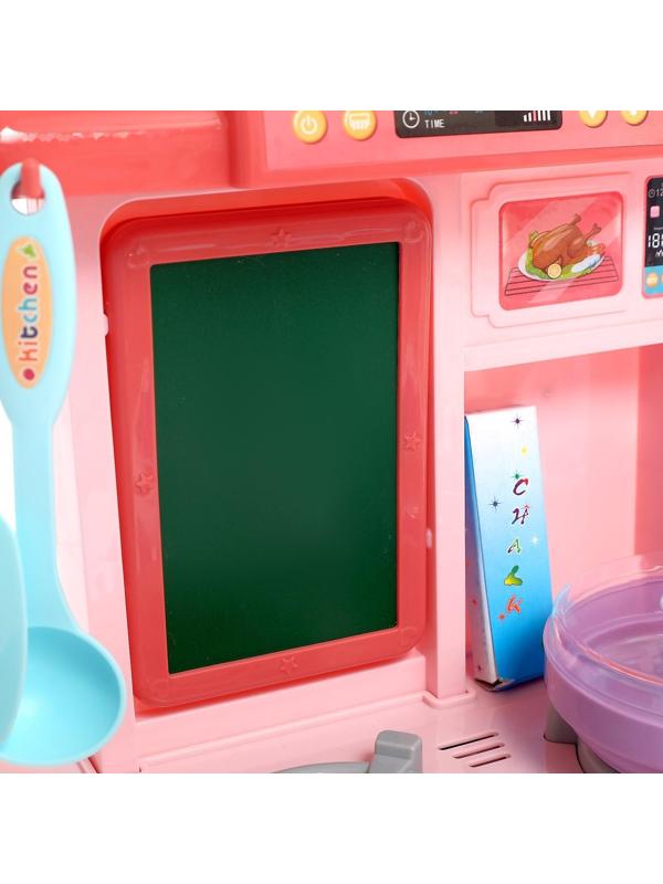 Игровой набор «Милая кухня» с аксессуарами, свет, звук, вода из крана, 39 предметов
