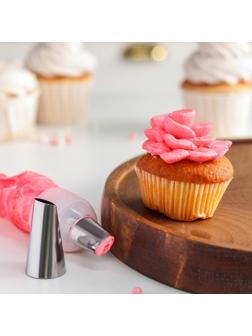 Насадка кондитерская KONFINETTA «Лепесток», d=3,4 см, выход 2,3 см, нержавеющая сталь