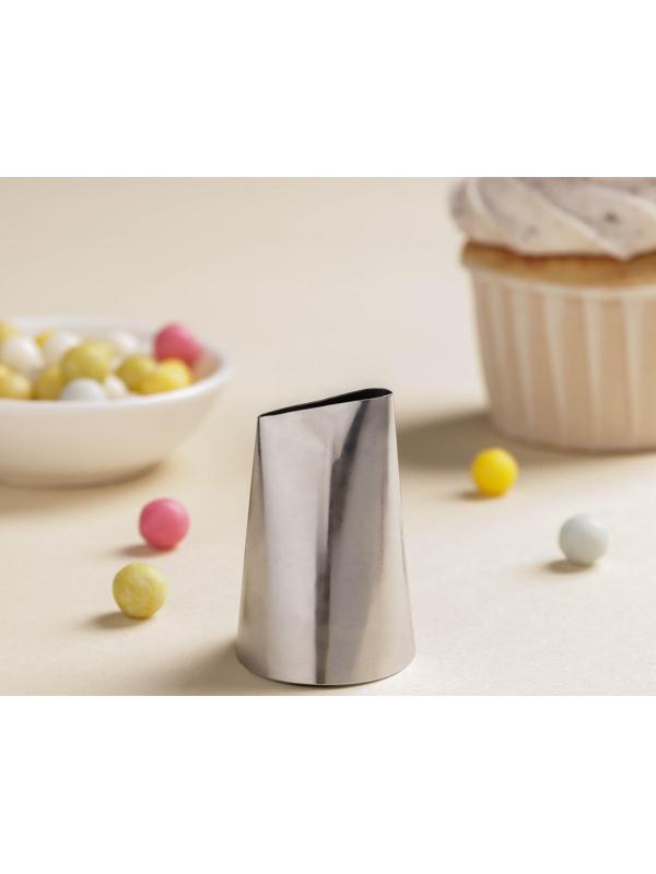 Насадка кондитерская KONFINETTA «Лепесток», d=3,4 см, выход 2,3 см, нержавеющая сталь