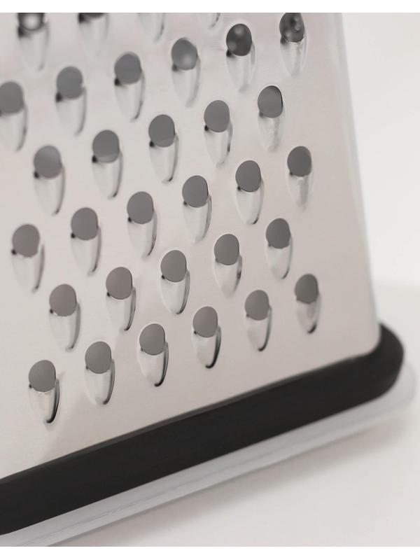 Тёрка с контейнером «Синтай», 13×13,5×24 см, цвет ручки чёрный