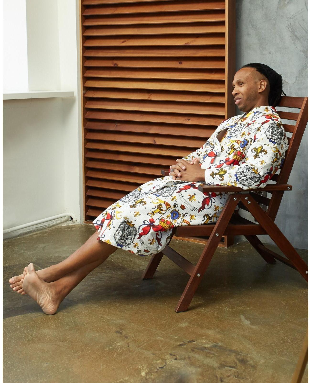 Халат мужской удлиннный Этель 