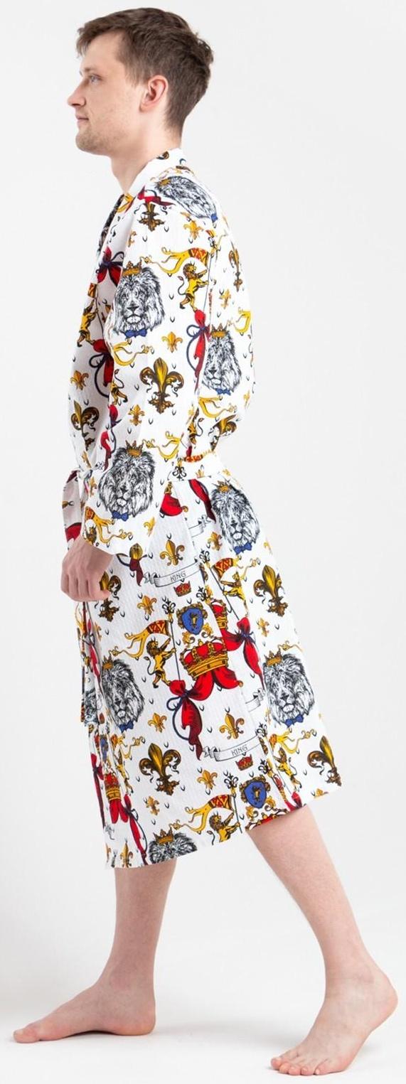 Халат мужской удлиннный Этель 