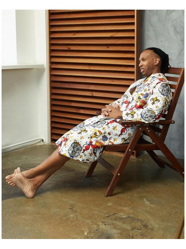 Халат мужской удлиннный Этель 