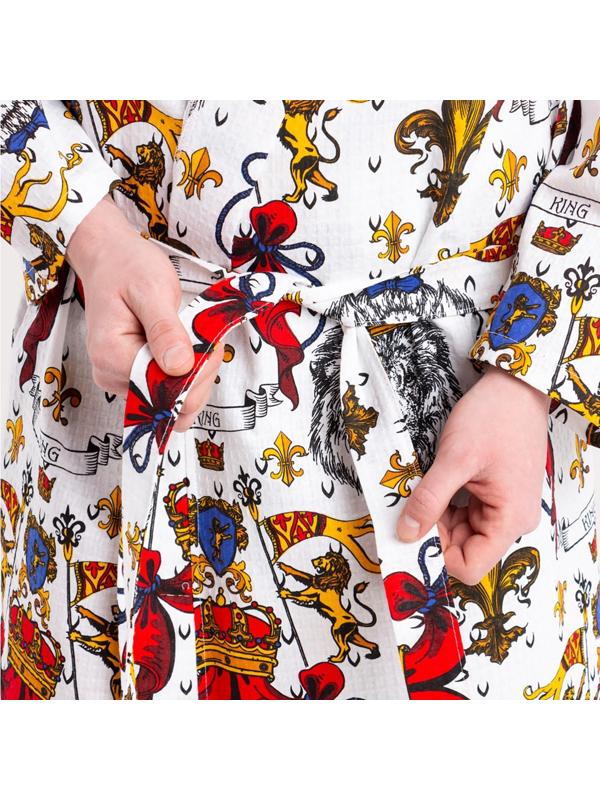 Халат мужской удлиннный Этель 