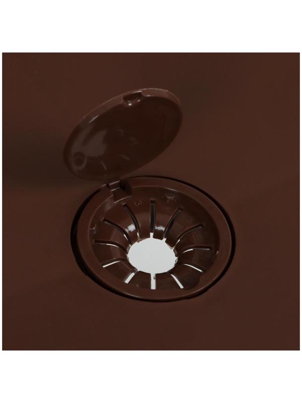 Стол прямоугольный, 1200 х 850 х 750 мм, цвет коричневый