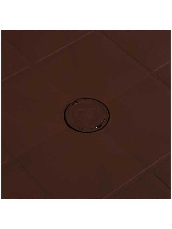 Стол прямоугольный, 1200 х 850 х 750 мм, цвет коричневый