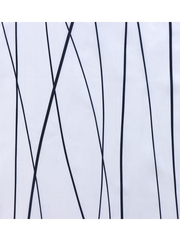 Штора для ванны Доляна «Моно», 180×180 см, полиэстер