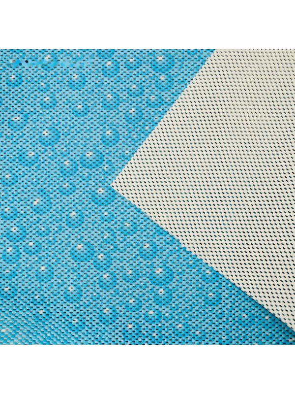 Набор ковриков для ванны и туалета «Пузыри», 2 шт: 50×52, 50×85 см