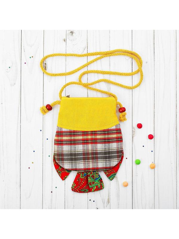 Мягкая сумочка «Совушка», лоскутная, виды МИКС