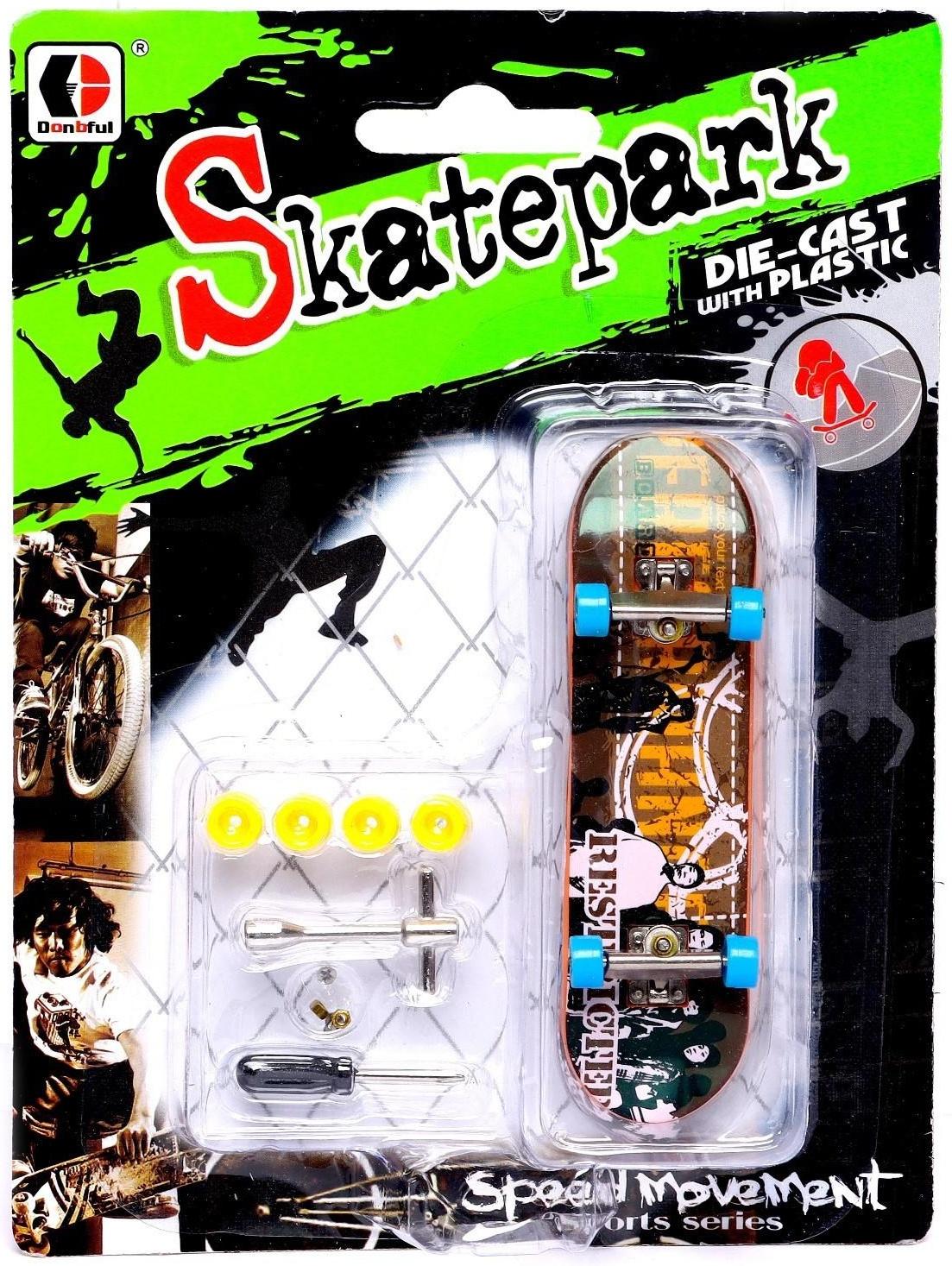 Пальчиковый скейтборд «Скейт-парк», МИКС