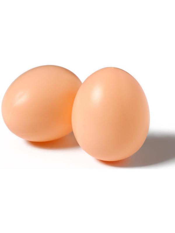 Яйцо искусственное подкладное, для кур, 1 шт., коричневое