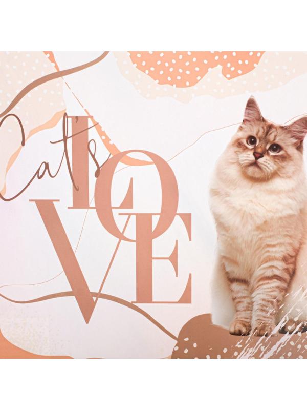 Коврик под миску Cat's love, 43х28 см