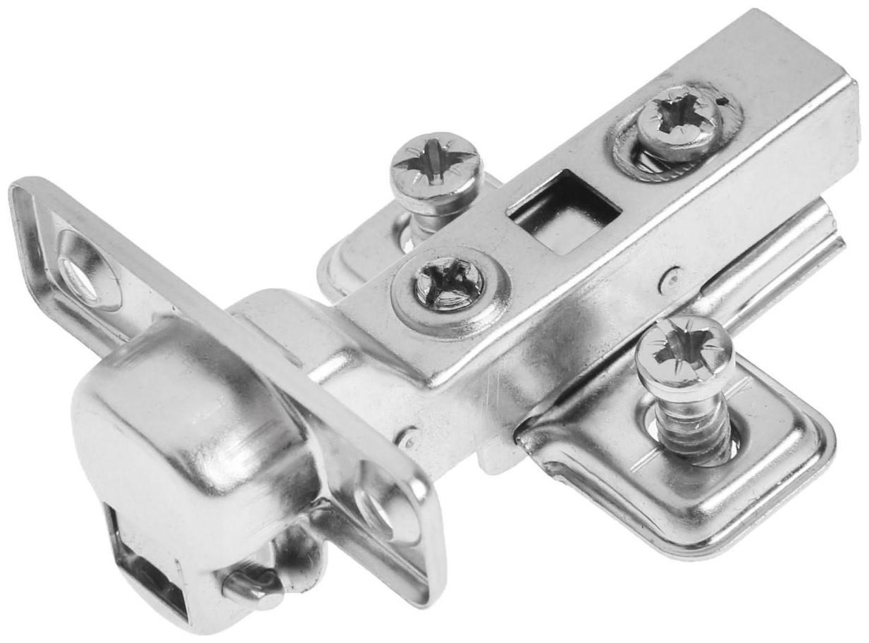 Петля 4-х шарн 206В 38 2 ев., 2шур. с доводчиком быстрого монтажа Л