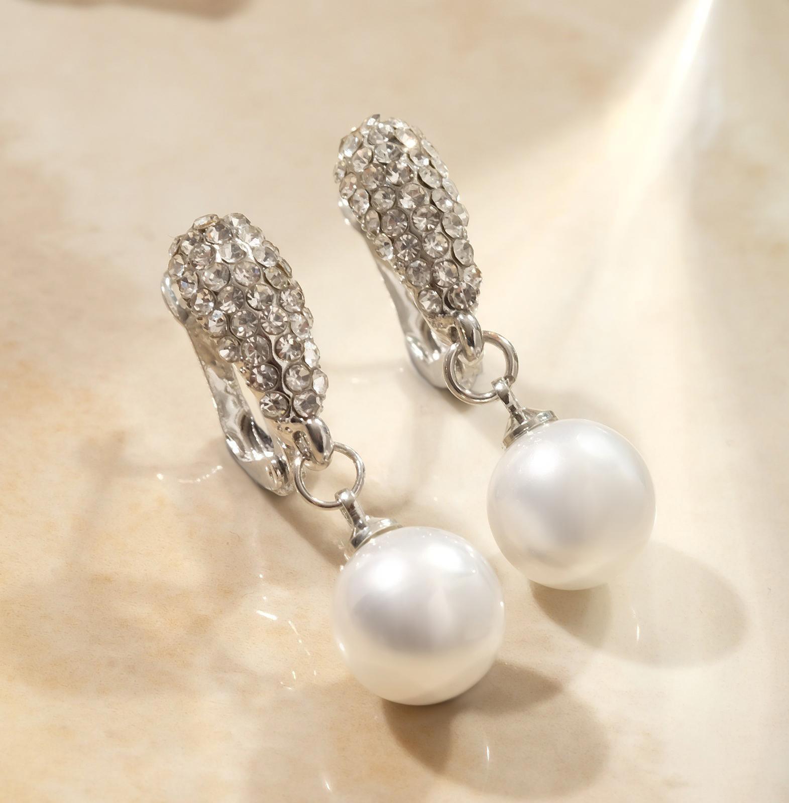 Серьги с жемчугом 