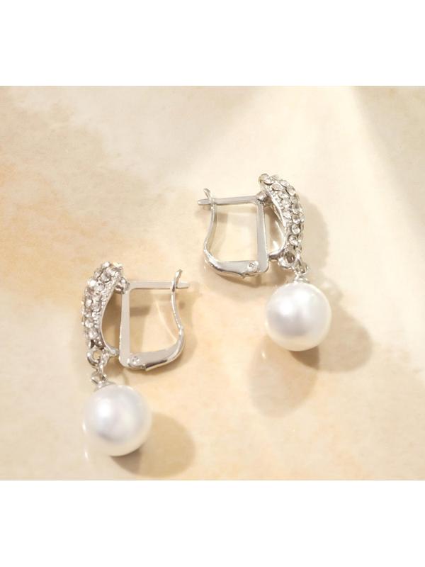 Серьги с жемчугом 