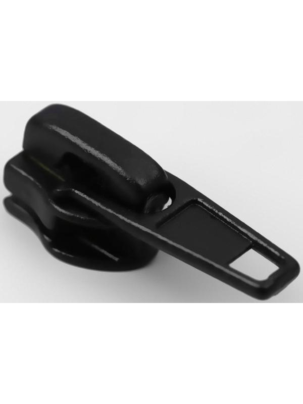 Замок автоматический для молнии «Спираль», №7, 10 шт, цвет чёрный