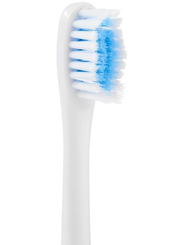 Электрическая зубная щётка Luazon LP-005, вибрационная, 2 насадки, от АКБ, белая