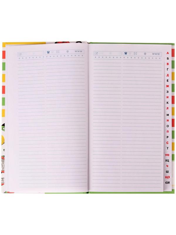 Телефонная книга А5, 80 листов в линию 