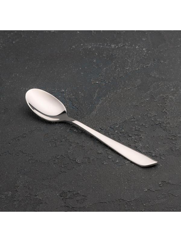 Ложка чайная из нержавеющей стали Magistro «Эми», h=15,5 см, цвет серебряный