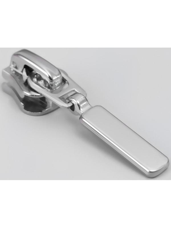 Замок автоматический для молнии «Трактор», №5, 10 шт, цвет никель