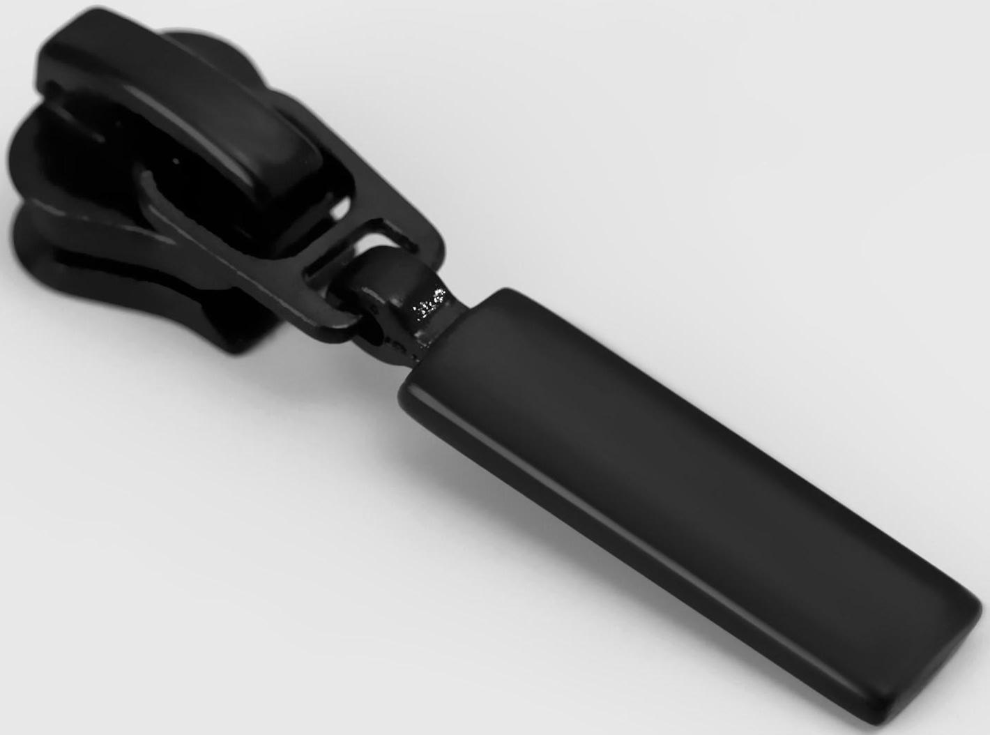 Замок автоматический для молнии «Трактор», №5, 10 шт, цвет чёрный