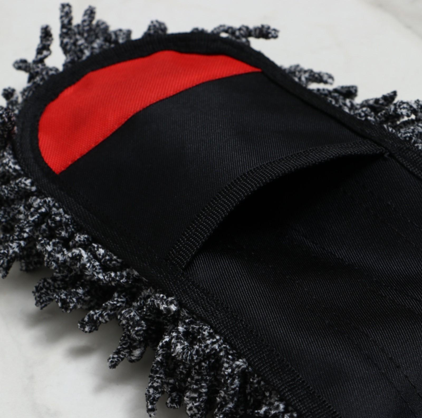 Насадка для плоской швабры арт. 3092576, 62×13 см, микрофибра, цвет серый