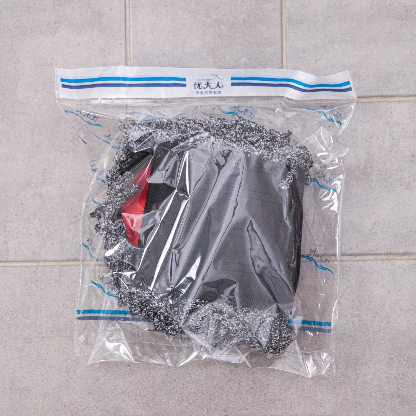 Насадка для плоской швабры арт. 3092576, 62×13 см, микрофибра, цвет серый