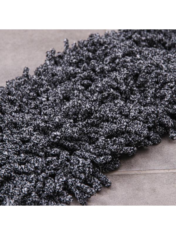 Насадка для плоской швабры арт. 3092576, 62×13 см, микрофибра, цвет серый