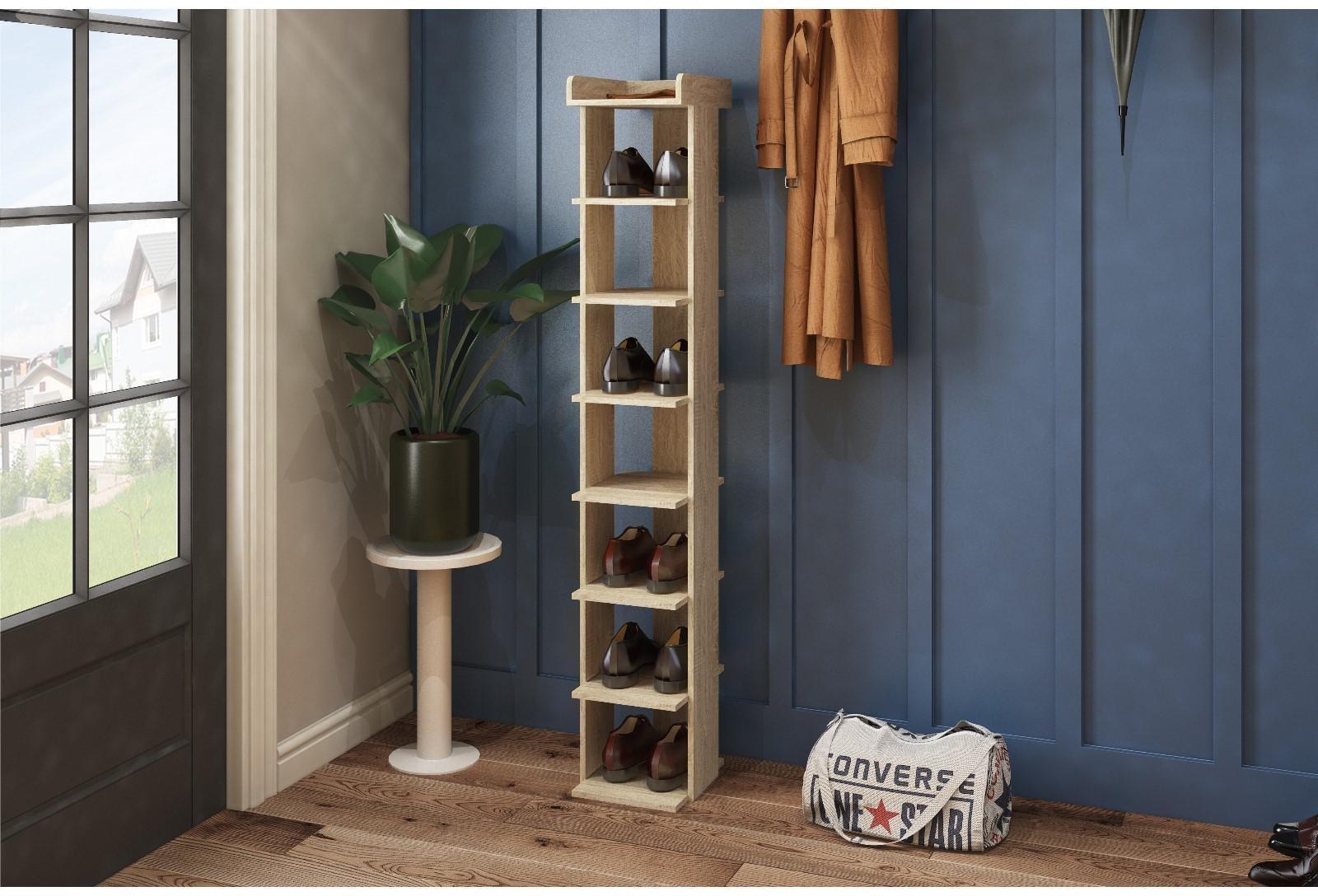 Стеллаж  Норд №3, 250х300х1628, Дуб сонома