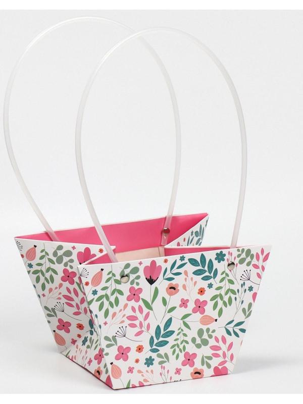 Пакет влагостойкий для цветов For you, 20 х 12 х 20 см