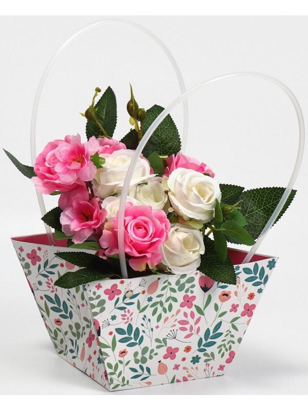 Пакет влагостойкий для цветов For you, 20 х 12 х 20 см