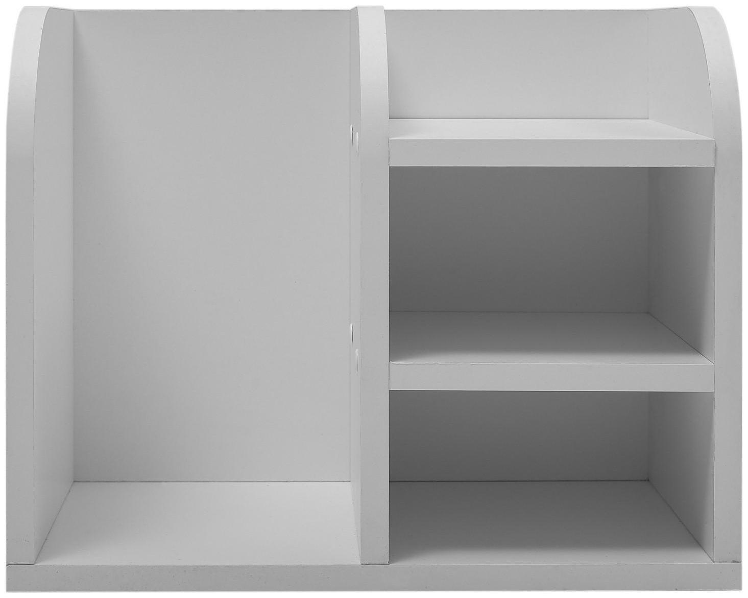 Подставка органайзер настольный Лео №1, 420х260х340, Белый