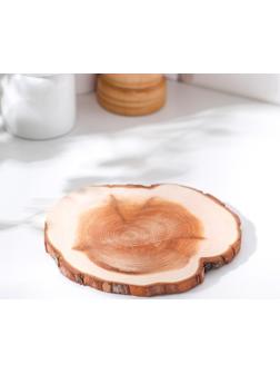 Подставка под кружку 11-12 см, цельная, можжевельник