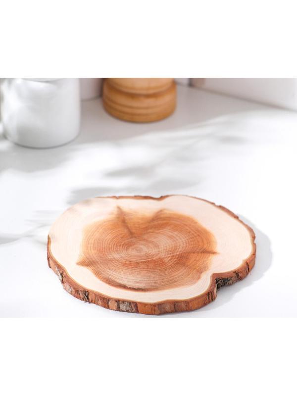 Подставка под кружку 11-12 см, цельная, можжевельник