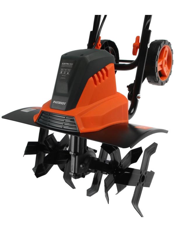 Культиватор электрический PATRIOT ELEKTRA 1500, 1500 Вт, 220 В, 360 об/мин, 450х205 мм