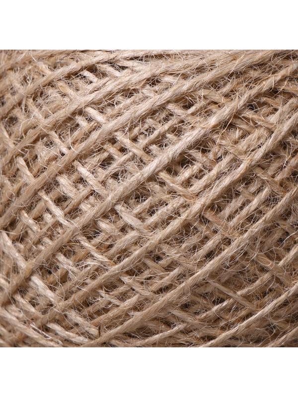 Шпагат для подвязки растений, 100 м, джут, Greengo