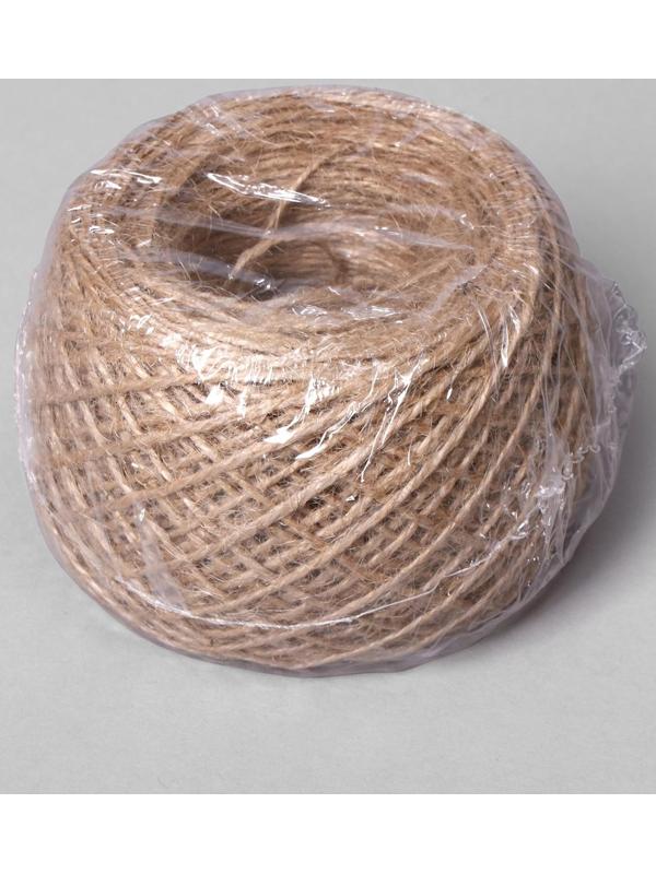 Шпагат для подвязки растений, 100 м, джут, Greengo