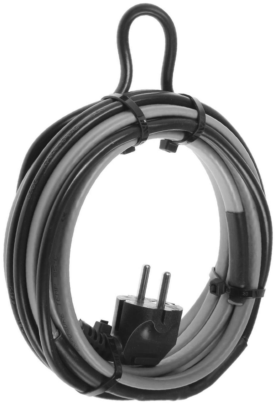 Саморегулирующийся греющий кабель SRL 16-2CR, 16 Вт/м, комплект, на трубу 3 м