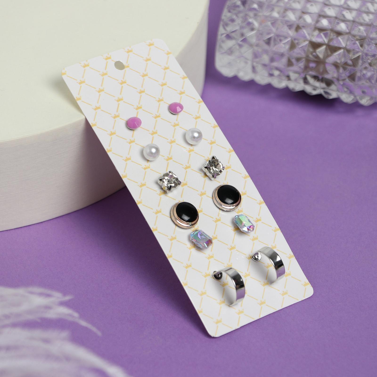 Пусеты 6 пар 