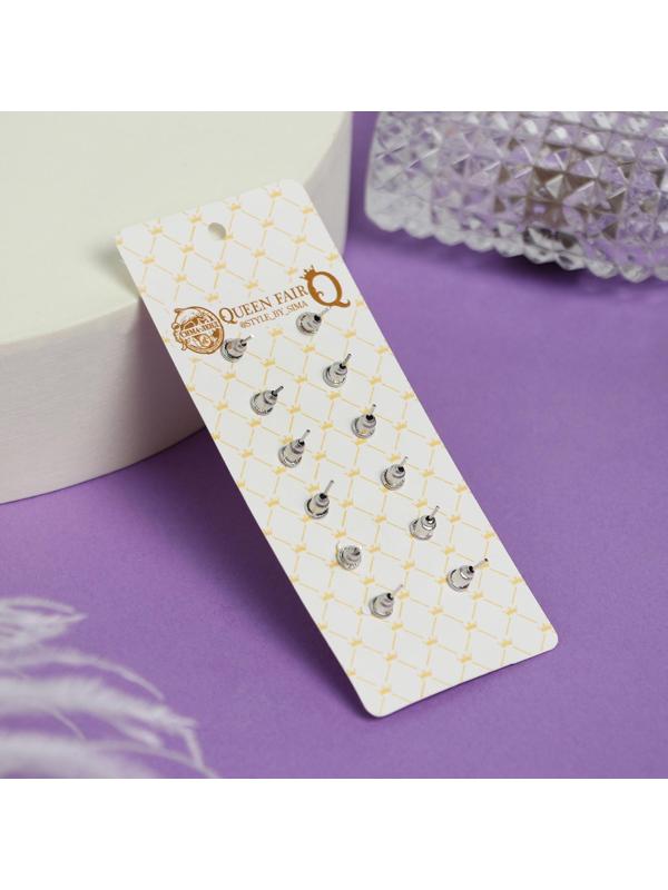 Пусеты 6 пар 