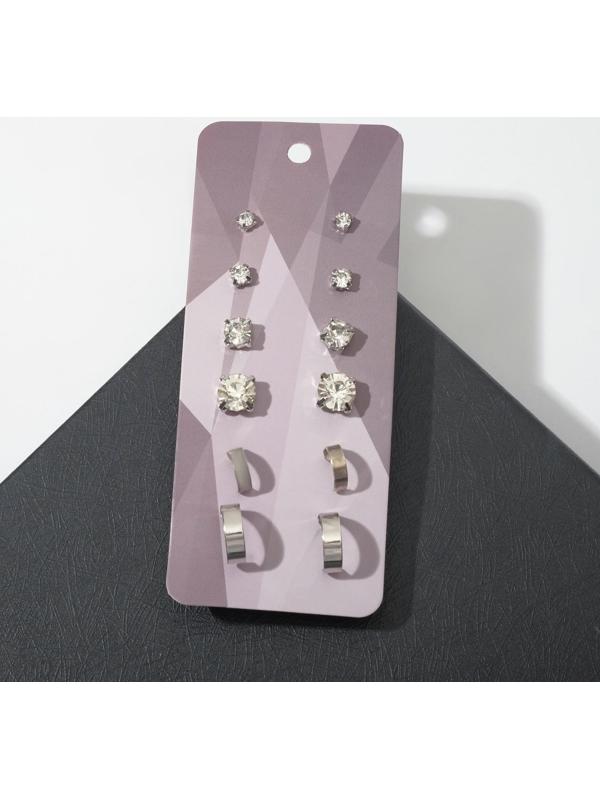 Пусеты 6 пар 