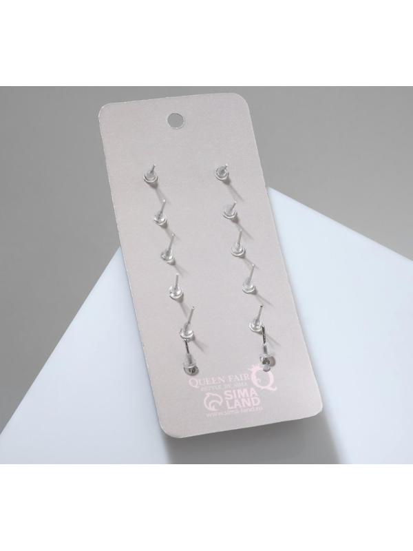 Пусеты 6 пар 