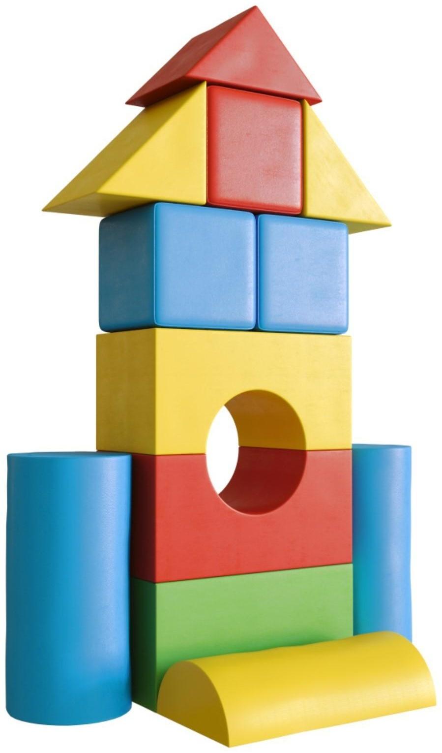 Мягкий конструктор «Ракета», 13 элементов