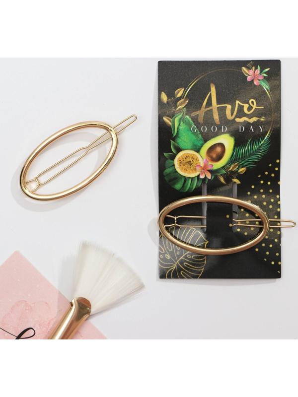 Заколка для волос формовая 