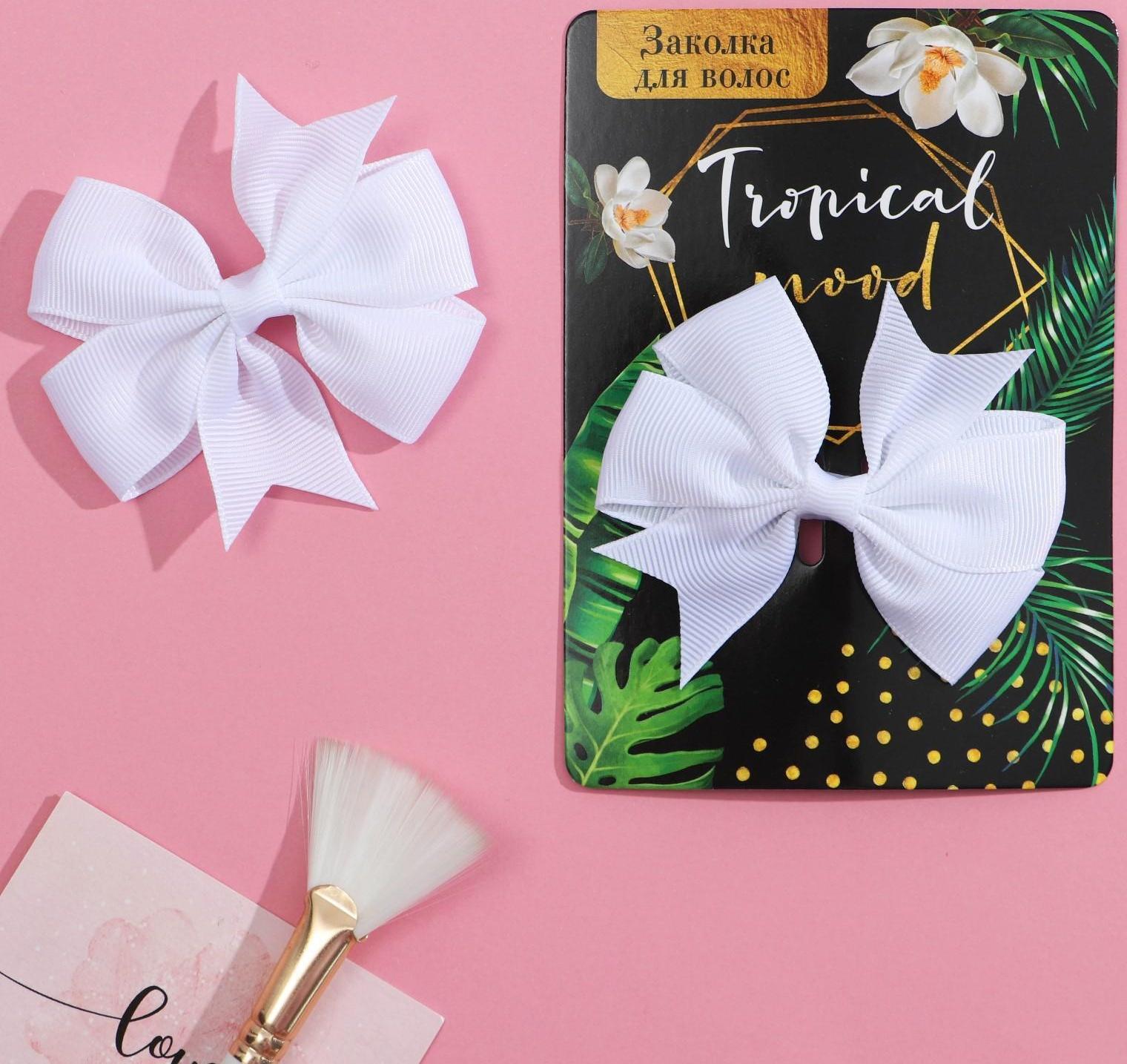 Заколка бант для волос 