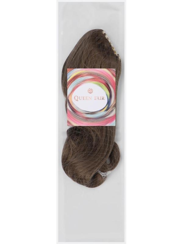 Хвост накладной, волнистый волос, на крабе, 40 см, 150 гр, цвет русый(#HTY18Т)