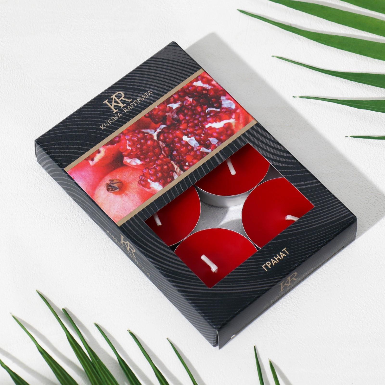 Набор чайных свечей ароматизированных 