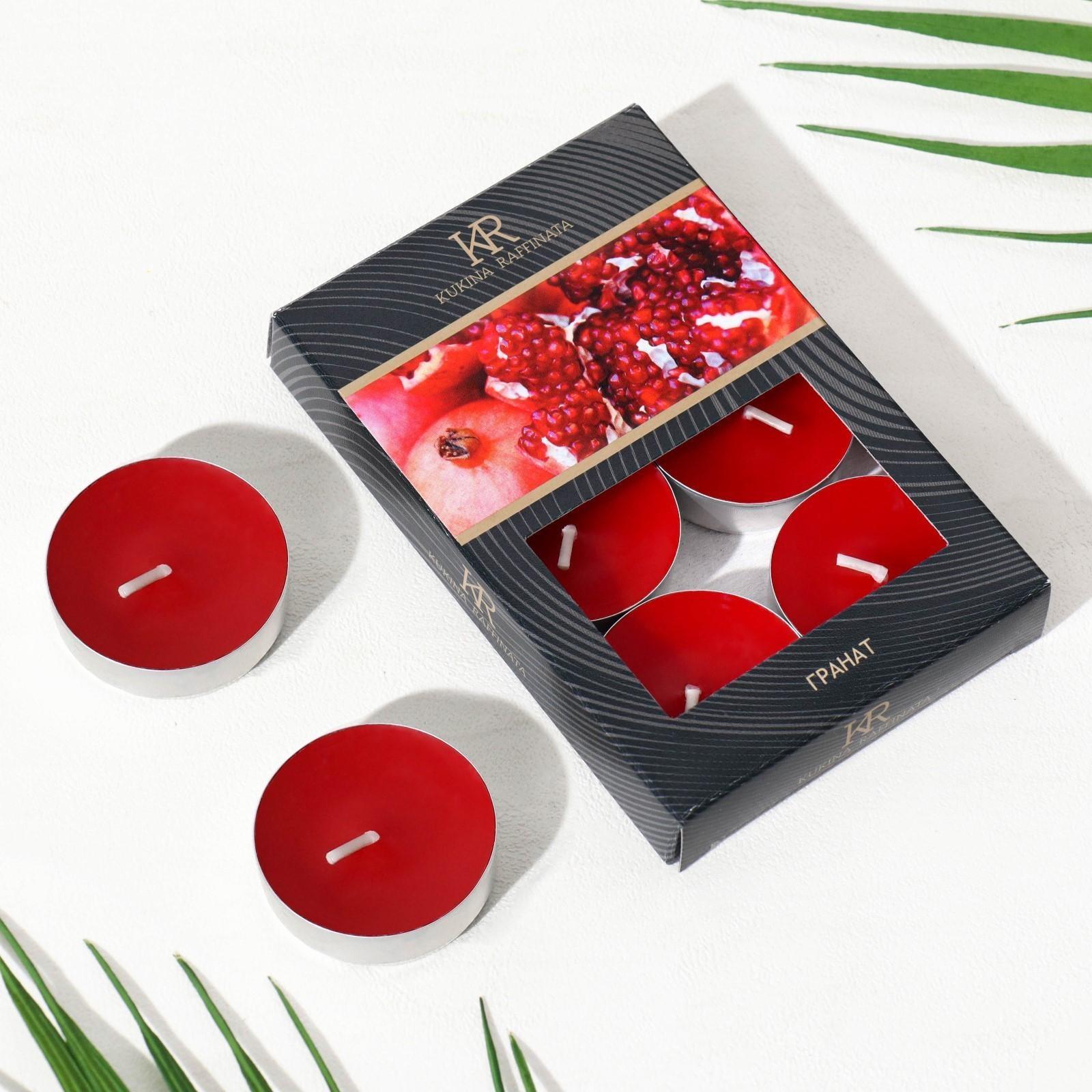 Набор чайных свечей ароматизированных 